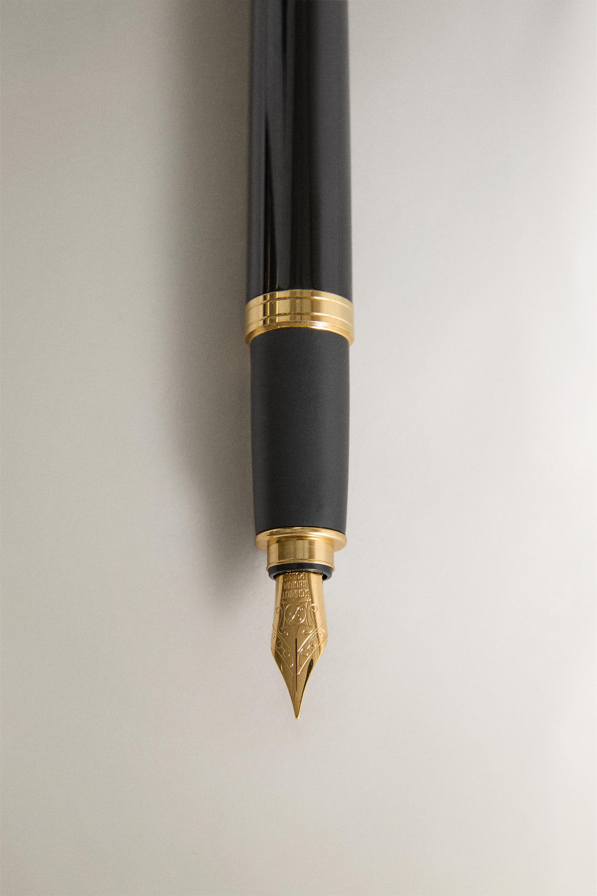 OHTO ALUMINUM AND BRASS FOUNTAIN PEN